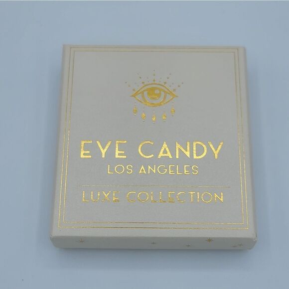 Eye Candy Earrings Luxe Gold Plated Glass Crystals Green Earrings #546 - Picture 11 of 12